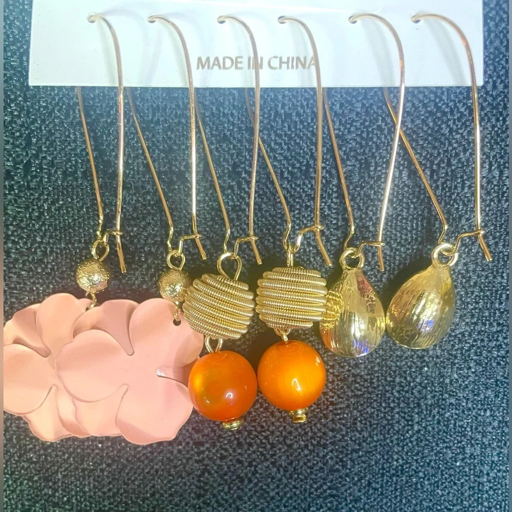 Nicole Miller New York dangle earrings
